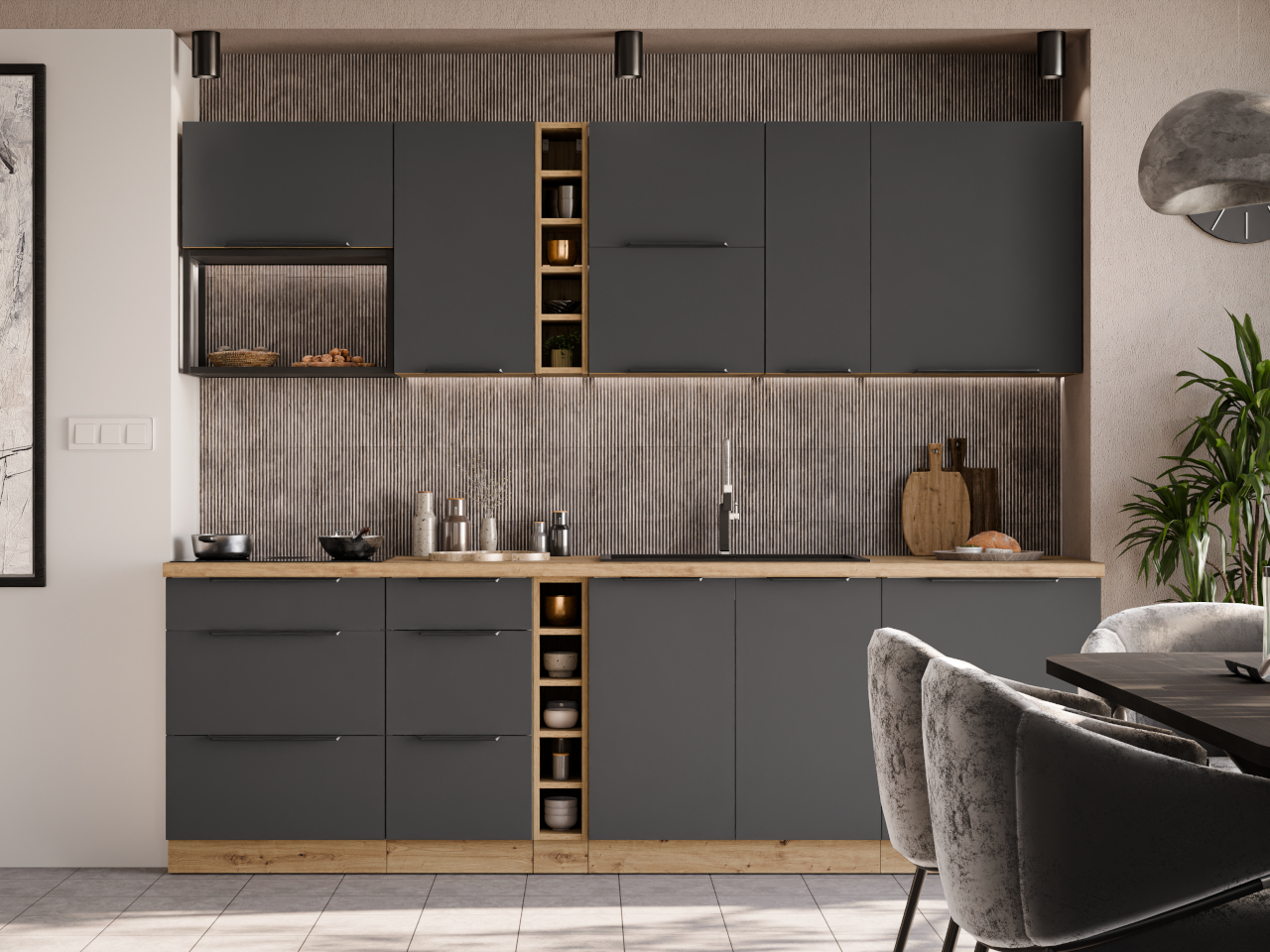 Szafka górna 30 ERIS 60 dąb artisan - obrazek 4