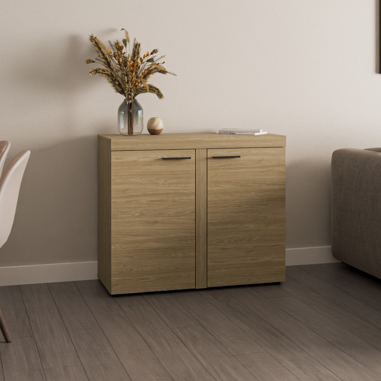 Komoda RODOS 2D dąb olejowany - obrazek 6