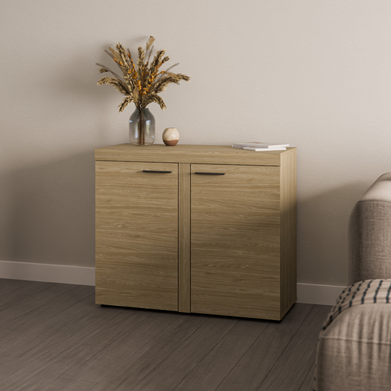 Komoda RODOS 2D dąb olejowany - obrazek 7