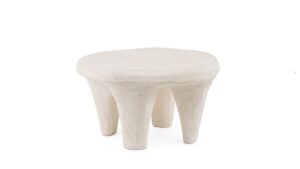 BIZZOTTO stolik kawowy ALBIN 66x60 beżowy