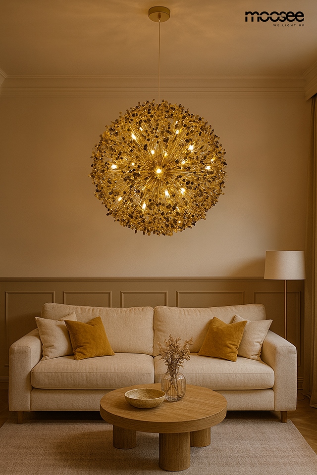 MOOSEE lampa wisząca MONETE 65 złota - obrazek 9