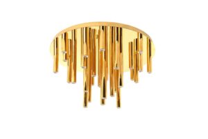 MOOSEE lampa sufitowa / plafon ORGANO 60 złota
