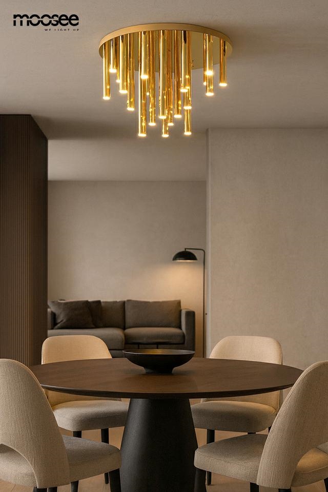 MOOSEE lampa sufitowa / plafon ORGANO 60 złota - obrazek 7