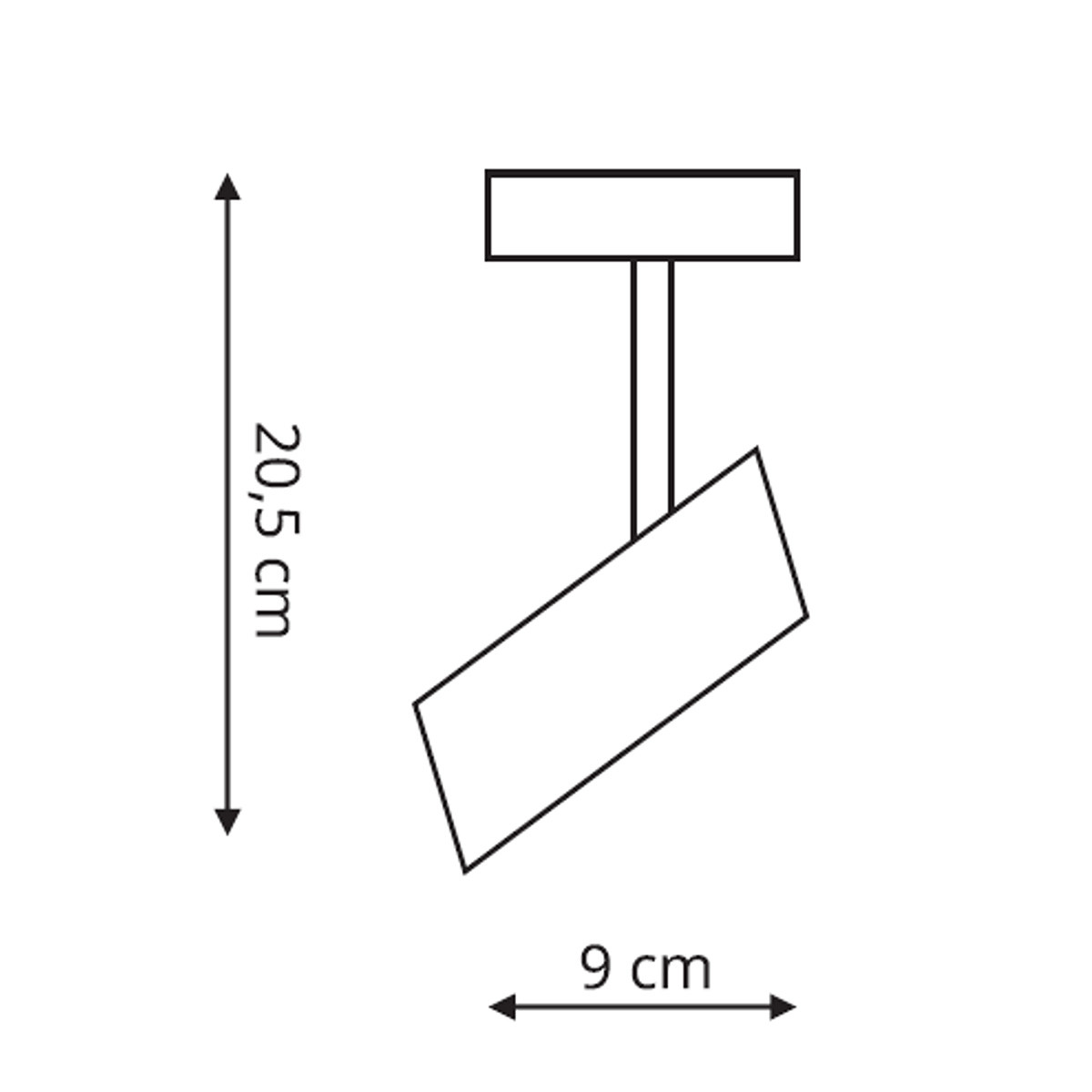 Kinkiet Futuro biały 1xGU10 - obrazek 6