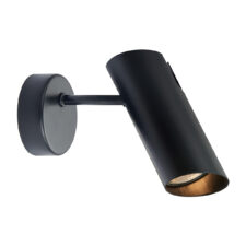 Kinkiet Futuro czarny 1xGU10