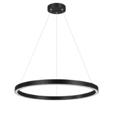 Lampa wisząca Midway Triangle czarna LED 3000K