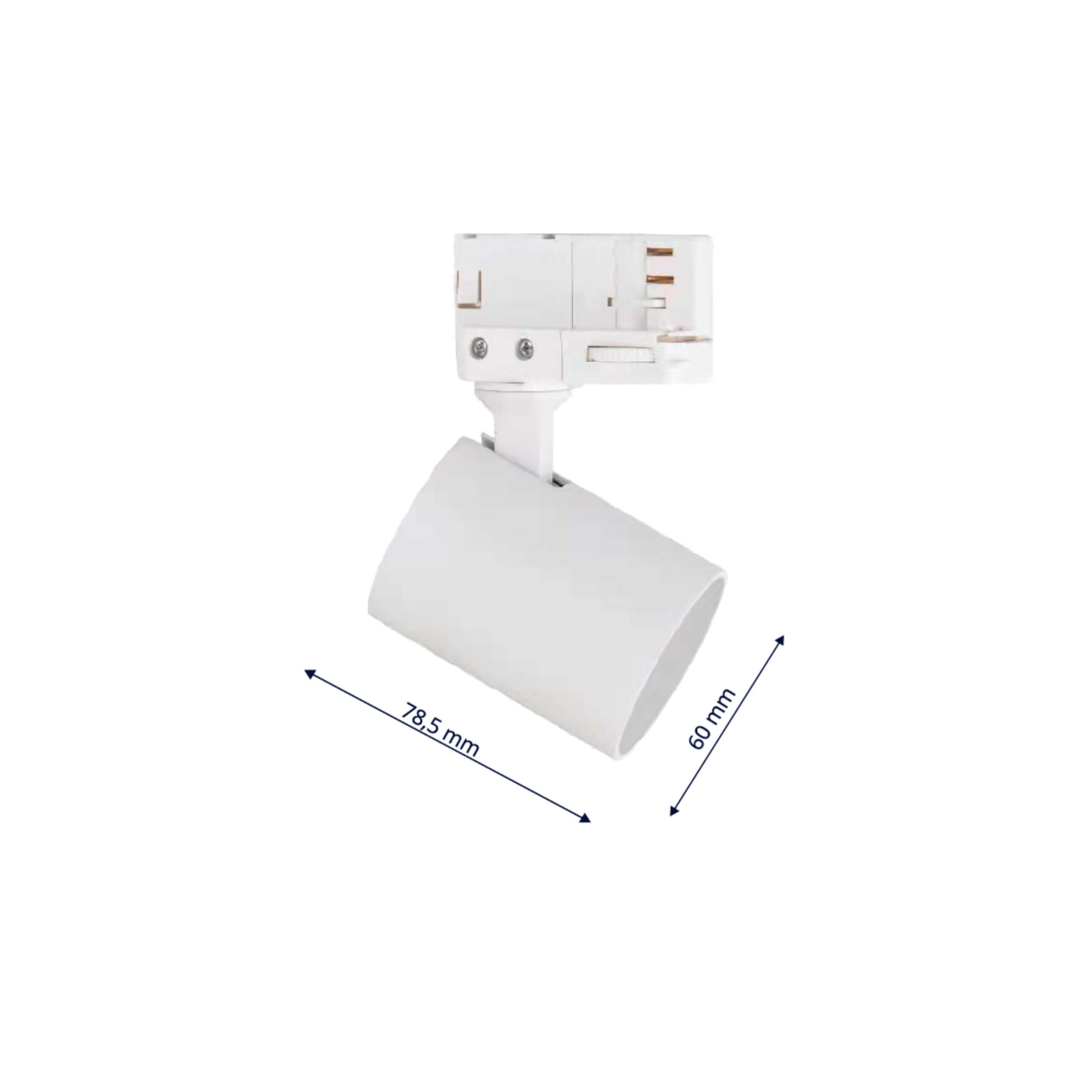 Zestaw oświetlenia szynowego Snow SET 3F biały 4xGU10 - obrazek 13