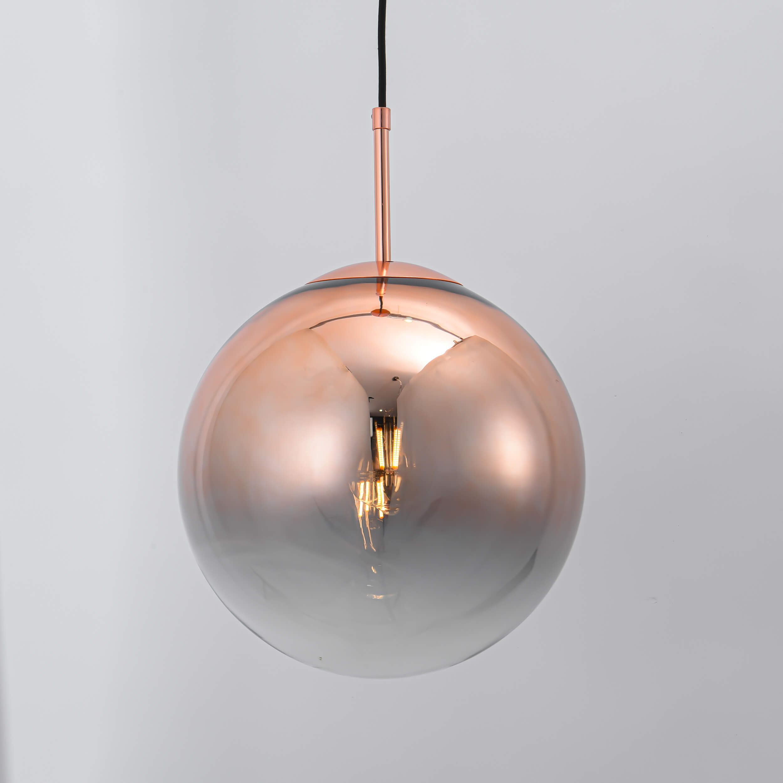 Lampa wisząca Palla miedziana 1xE14 - obrazek 5