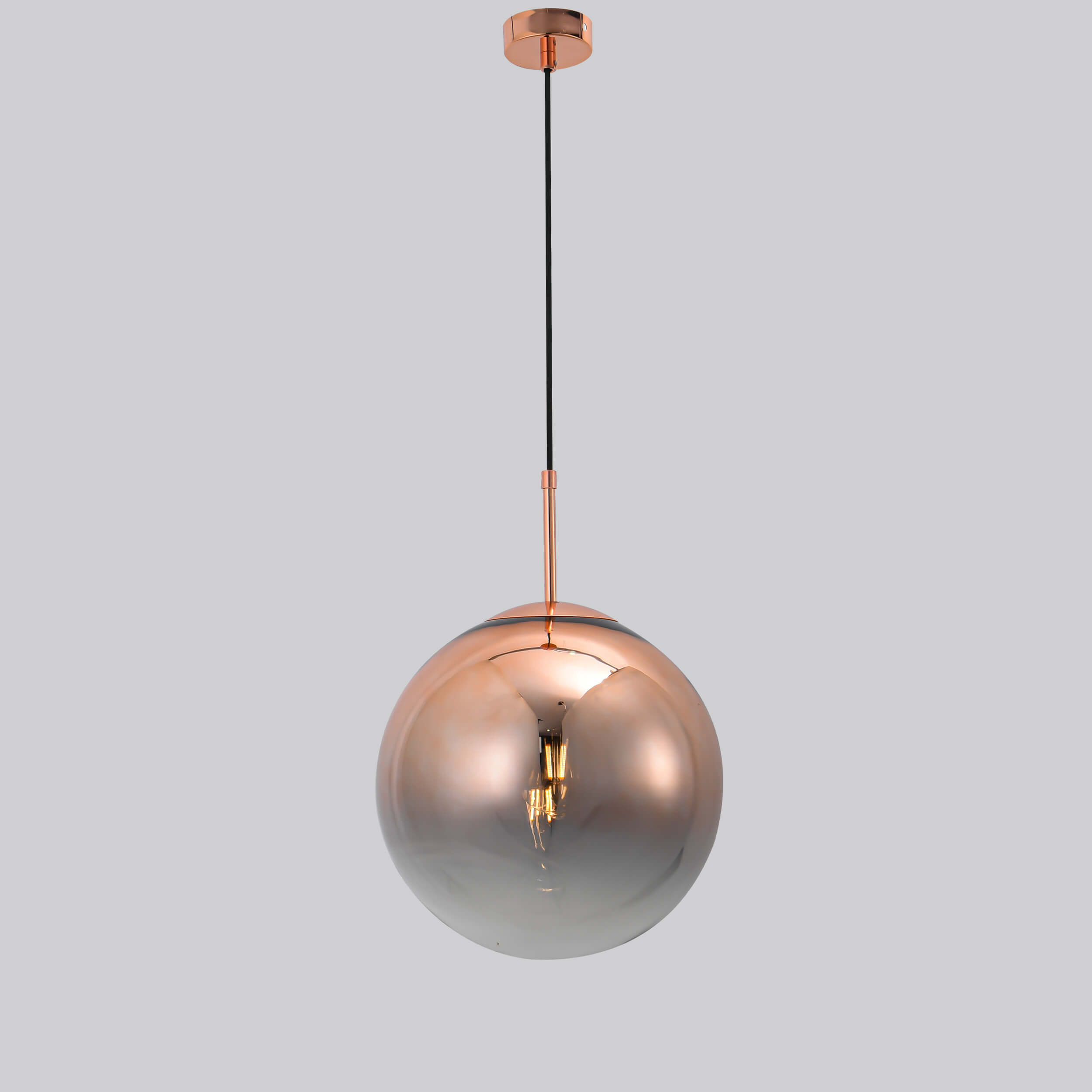 Lampa wisząca Palla miedziana 1xE14 - obrazek 6