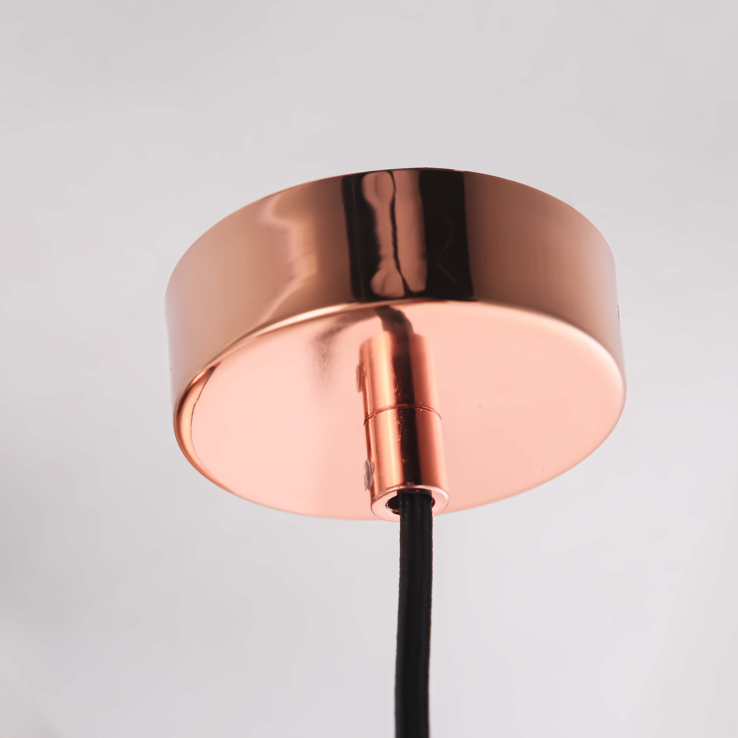 Lampa wisząca Palla miedziana 1xE14 - obrazek 10
