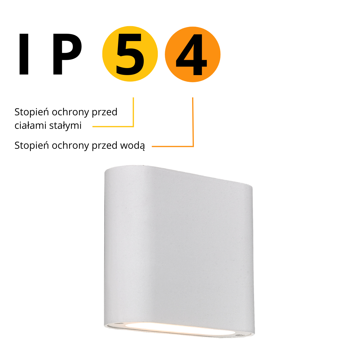 Kinkiet Sapri biały LED 4000K - obrazek 6