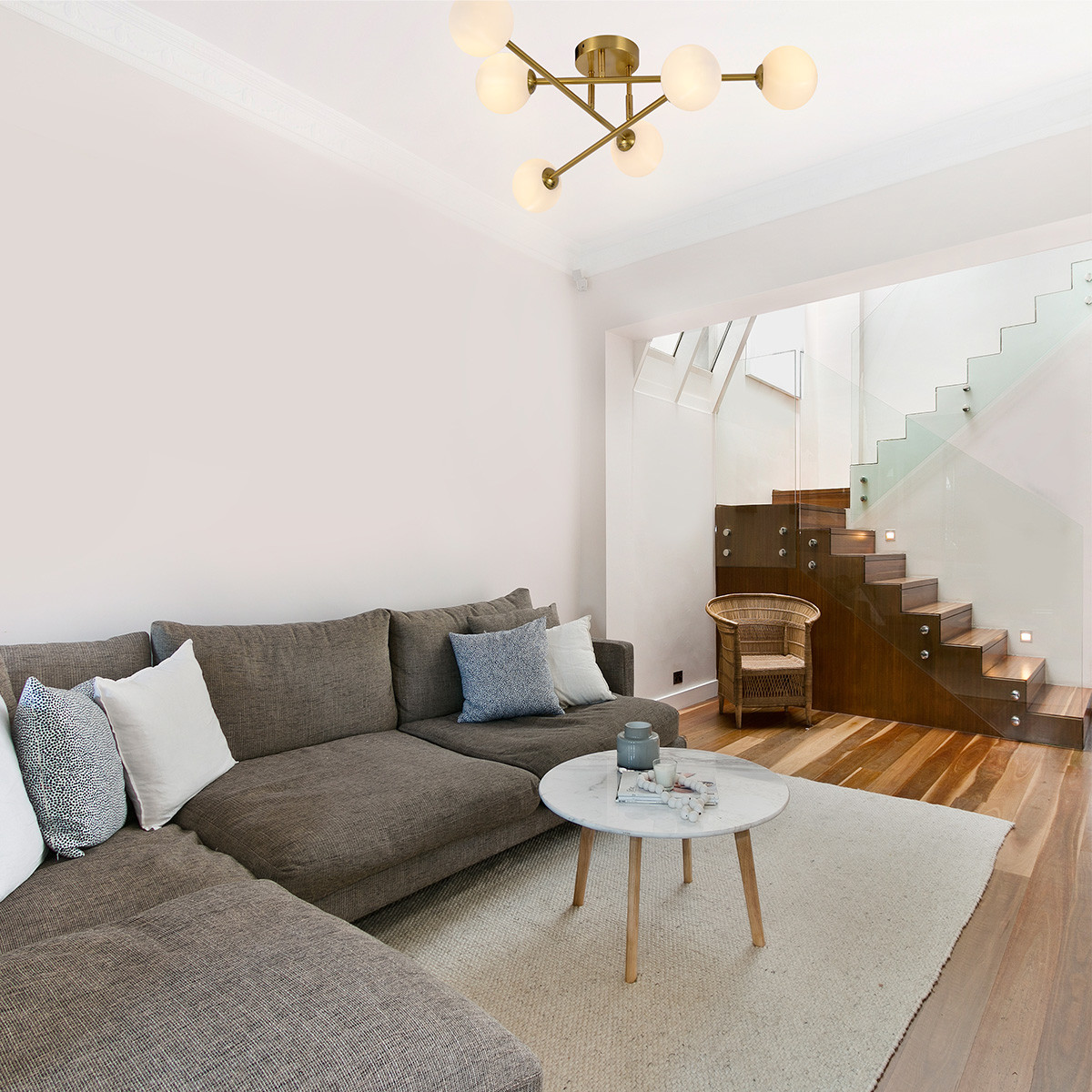 Lampa sufitowa Dorado złota 6xG9 - obrazek 3