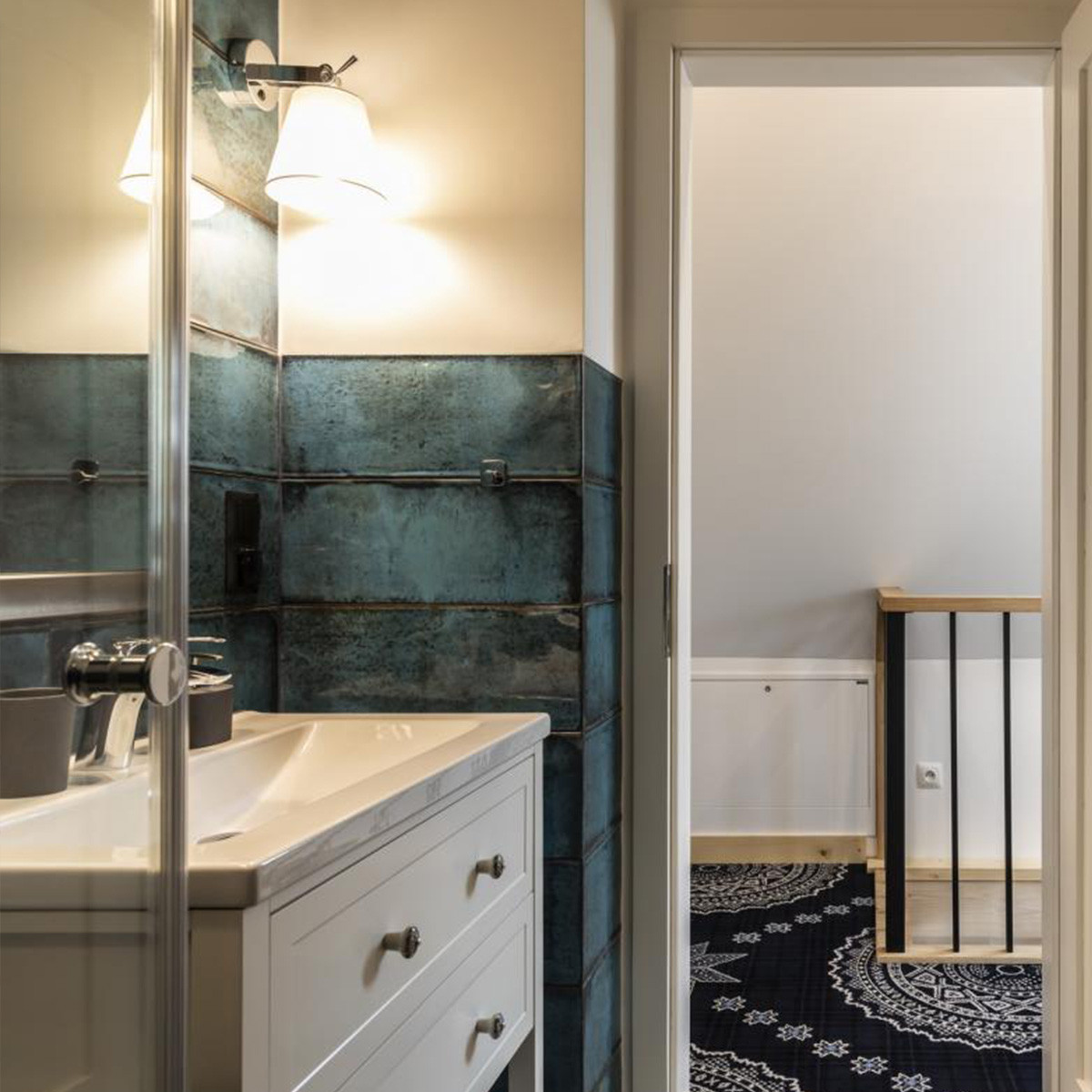 Kinkiet Bali biały 1xE27 - obrazek 6