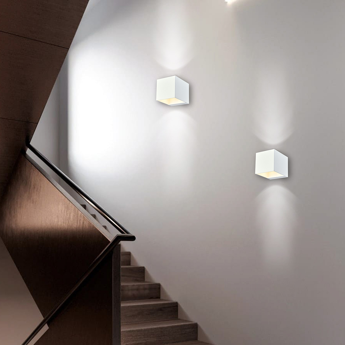 Kinkiet Alaska biały 1xG9 - obrazek 3