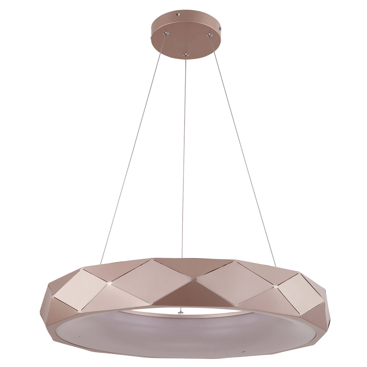 Lampa wisząca Reus różowe złoto LED 4000K - obrazek 4