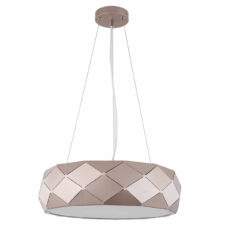 Lampa wisząca Reus różowe złoto 3xE27