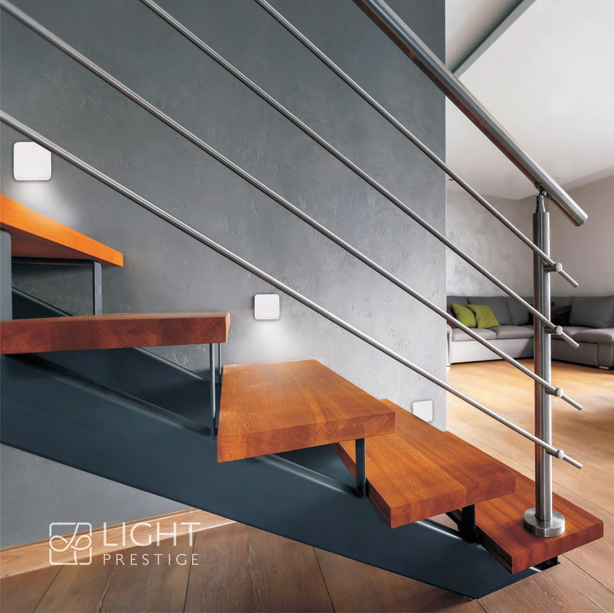 Oprawa natynkowa schodowa Step czarna LED 4000K - obrazek 4