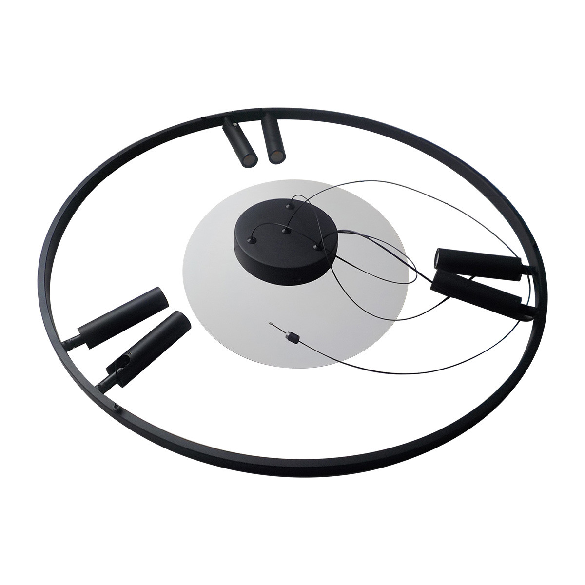 Lampa wisząca Almeria czarna LED 4000K - obrazek 8