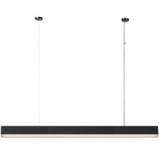 Lampa wisząca Luci L czarna Tuya LED CCT