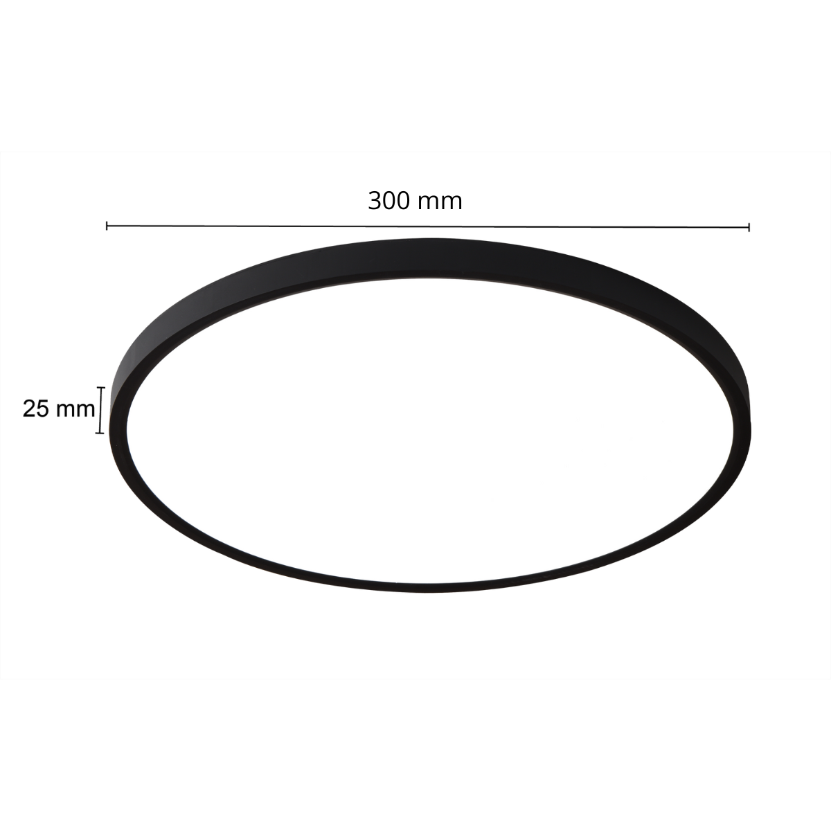 Plafon California 30 cm czarny LED CCT - obrazek 12