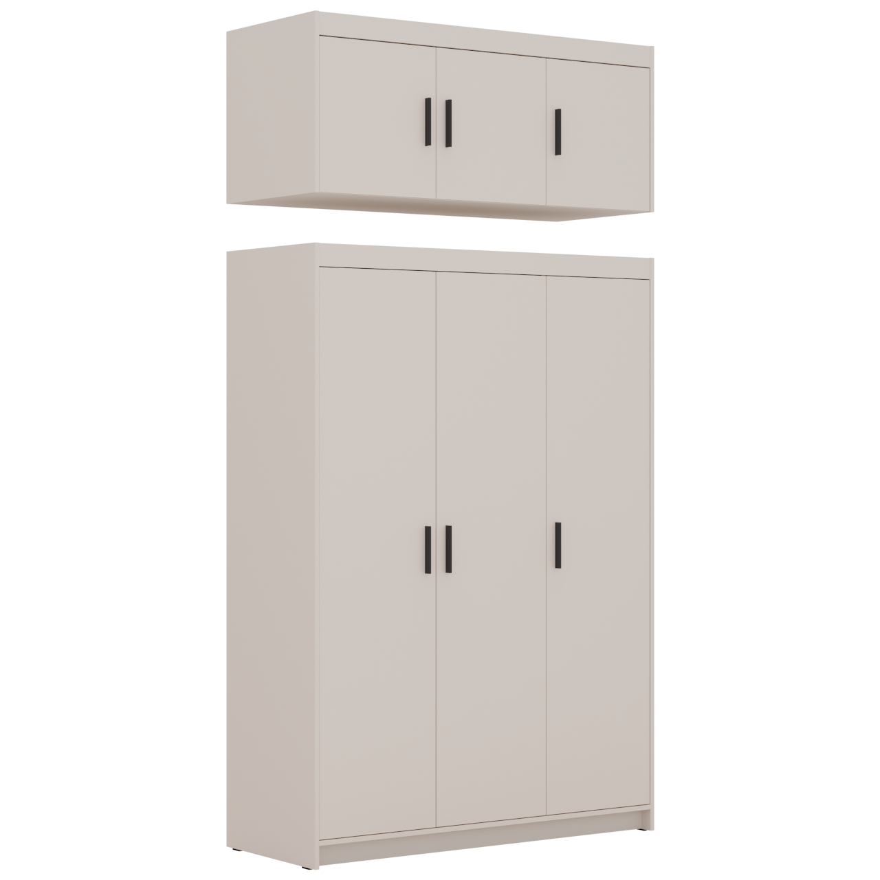 Szafa ELENI 3D beż piaskowy - obrazek 3