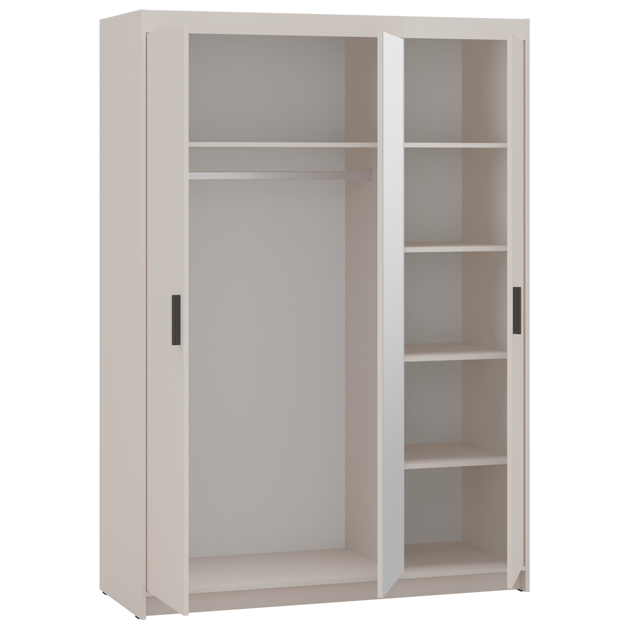 Szafa z lustrem ELENI 3D beż piaskowy - obrazek 4