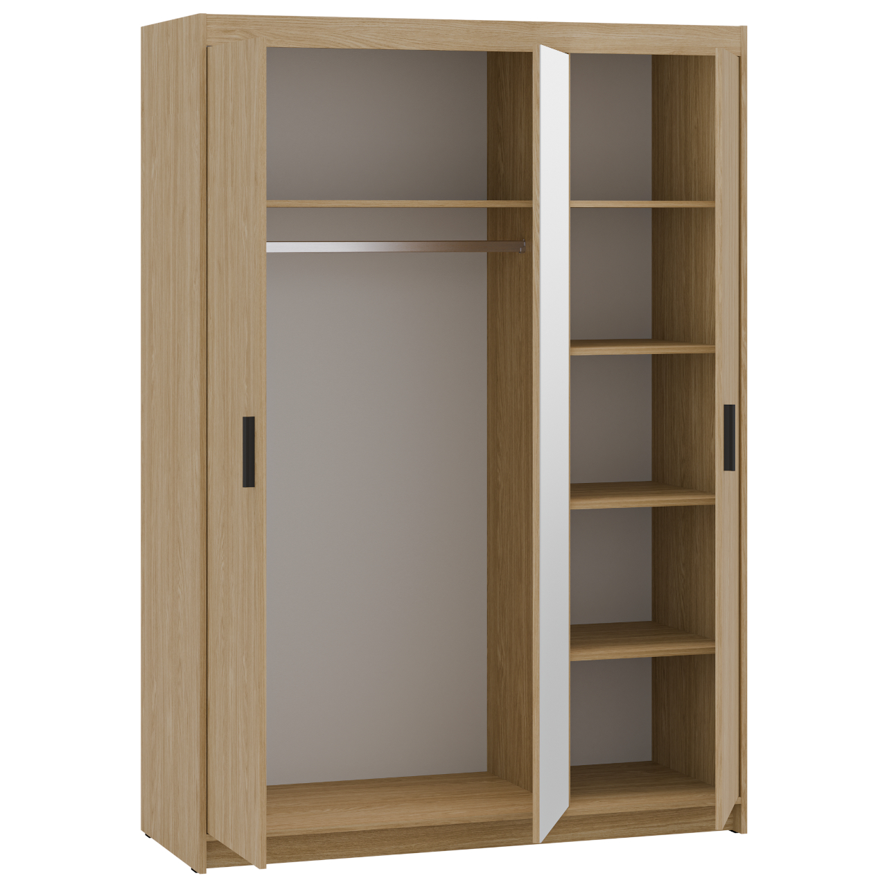 Szafa z lustrem ELENI 3D dąb olejowany - obrazek 4