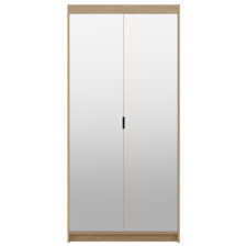 Szafa z lustrem ELENI 2D dąb olejowany