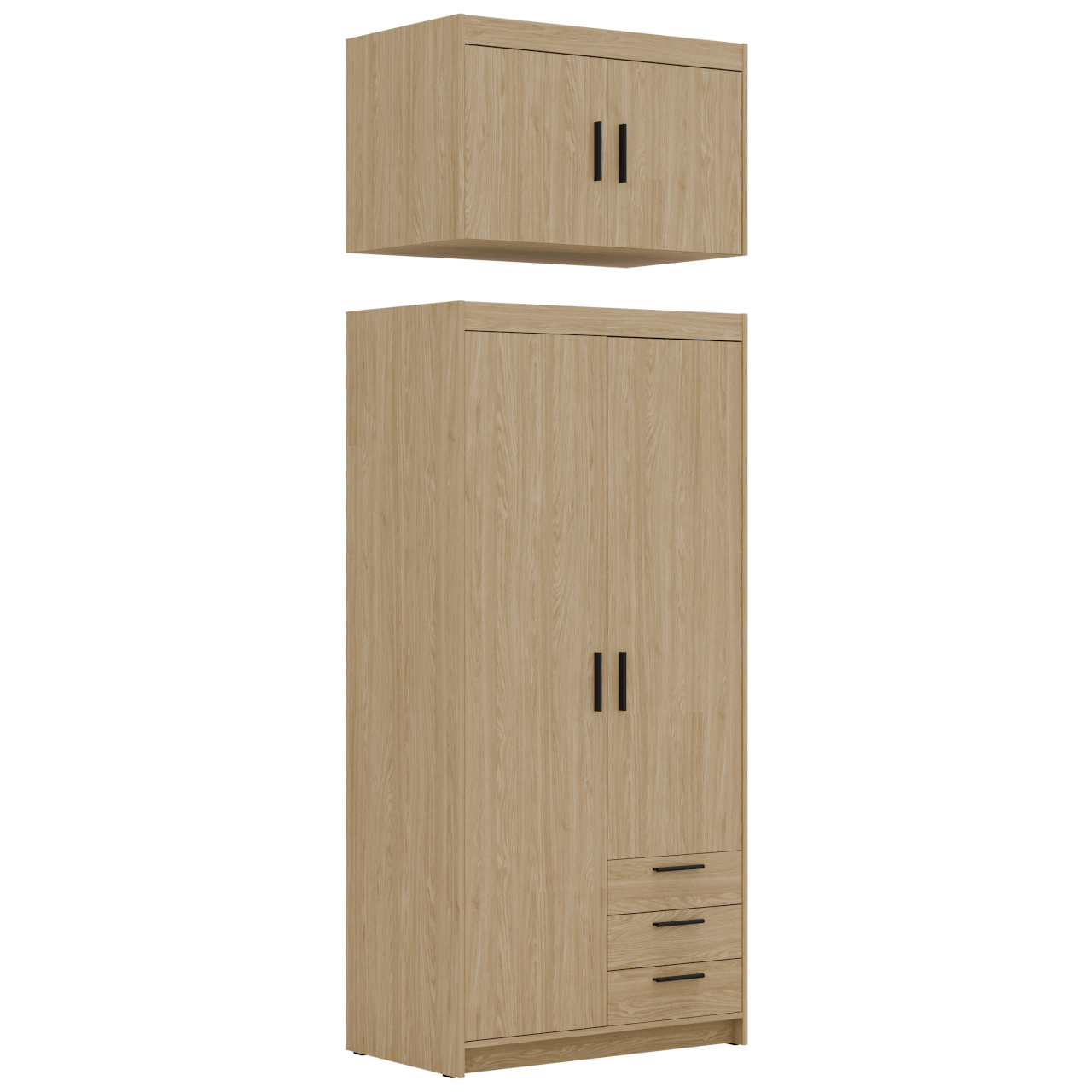 Szafa ELENI 2D3S dąb olejowany - obrazek 3