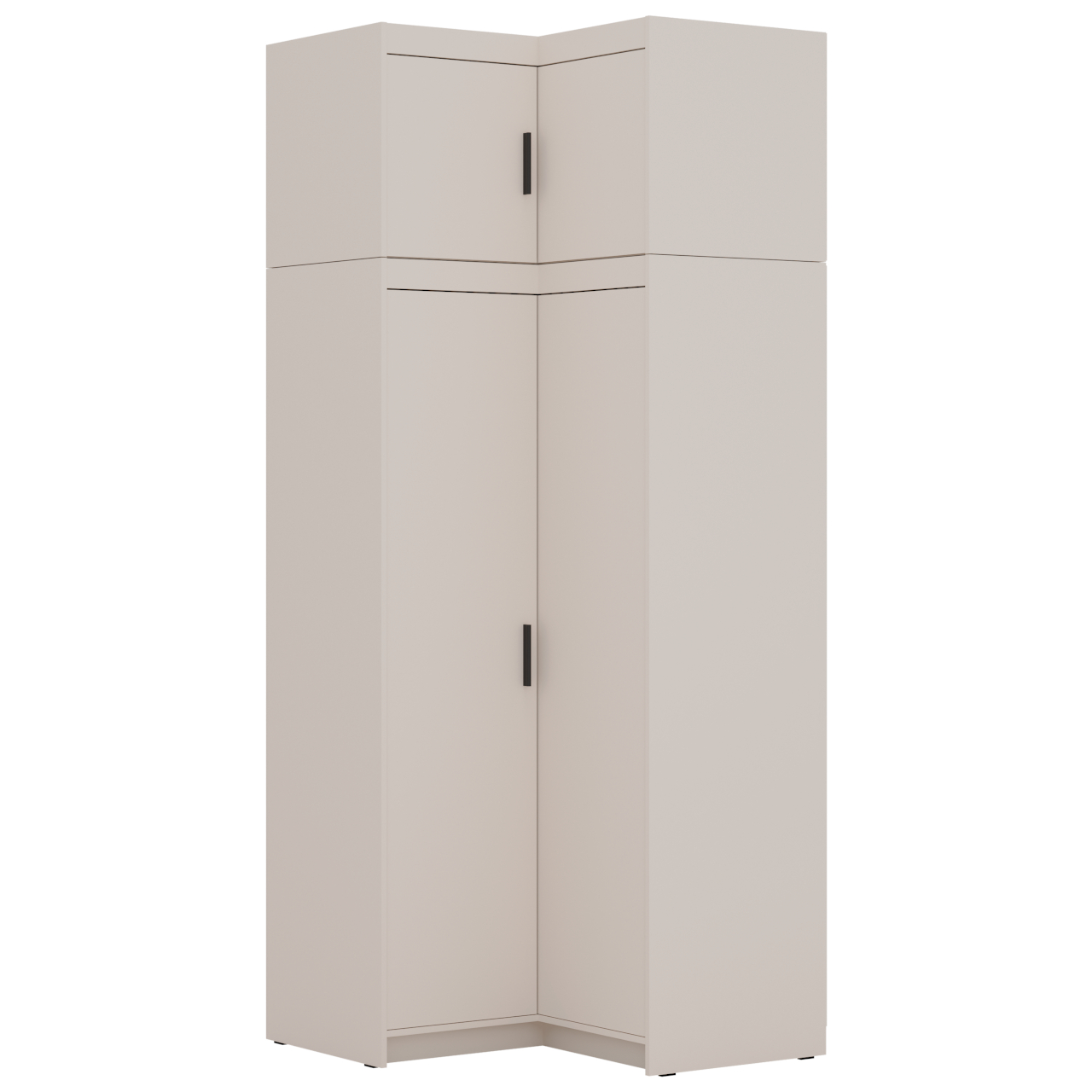 Nadstawka do szafy narożnej ELENI 2D beż piaskowy - obrazek 3