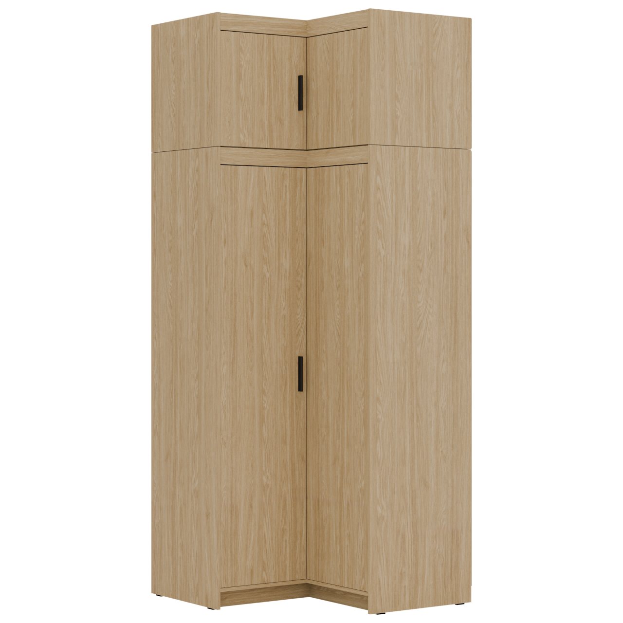 Nadstawka do szafy narożnej ELENI 2D dąb olejowany - obrazek 3