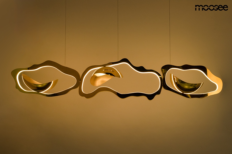 MOOSEE lampa wisząca CHAIN złota - obrazek 6