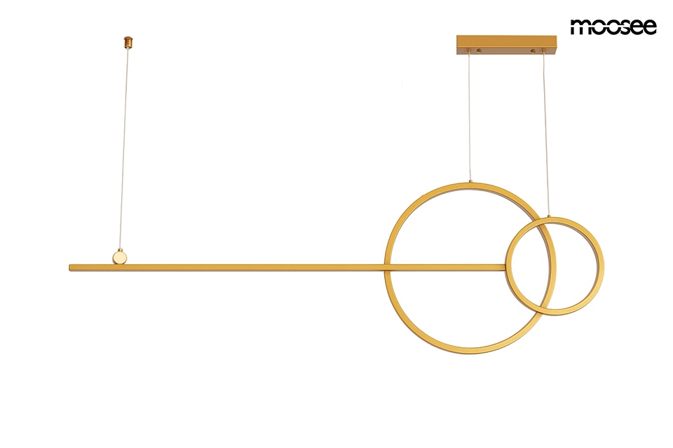 MOOSEE lampa wisząca RAGE złota - obrazek 3