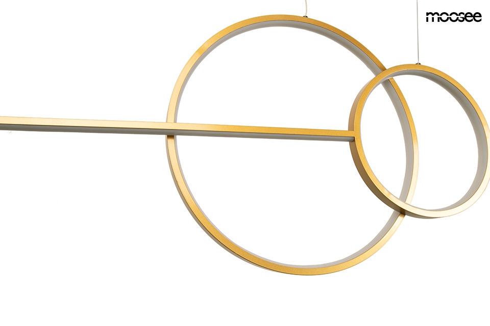 MOOSEE lampa wisząca RAGE złota - obrazek 4