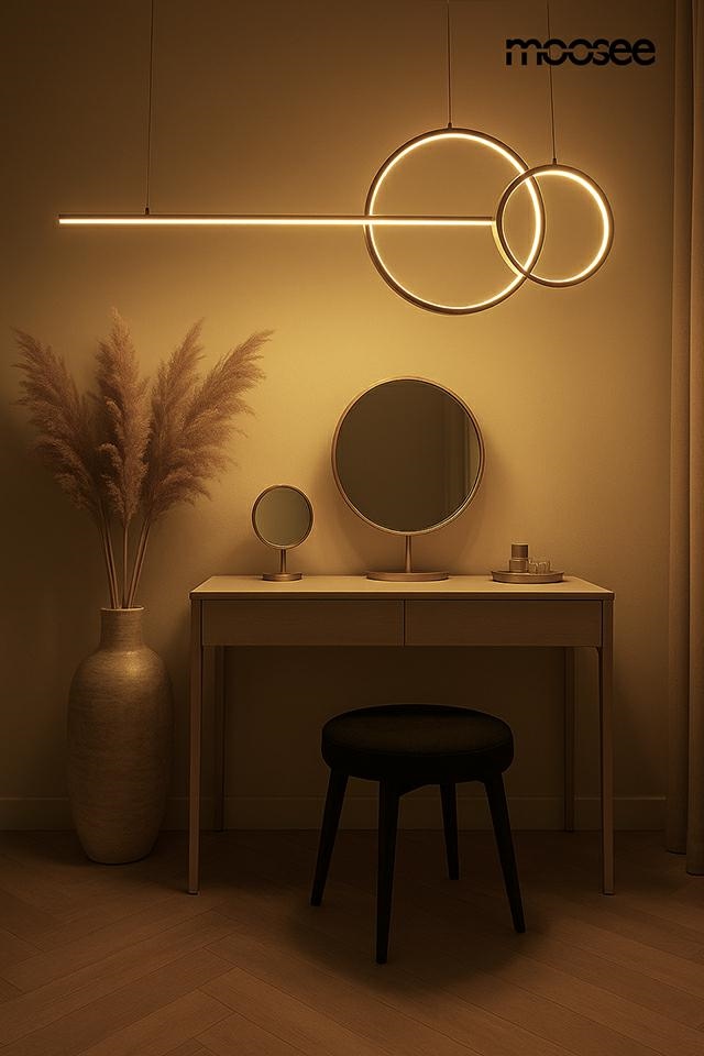 MOOSEE lampa wisząca RAGE złota - obrazek 9