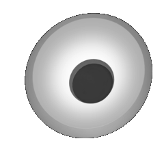 Plafon COCO 60 cm biały LED