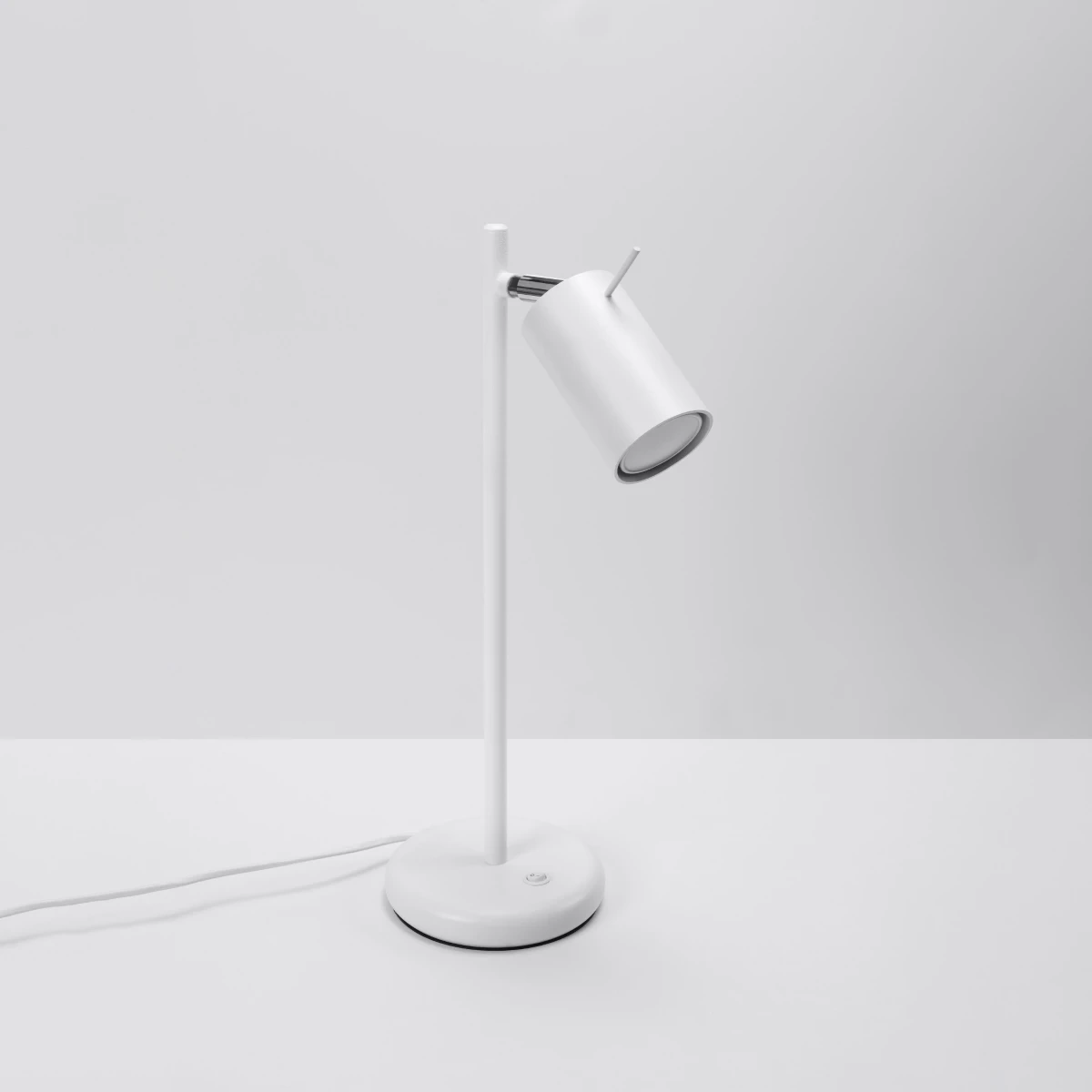 Lampa biurkowa RING biała - obrazek 6