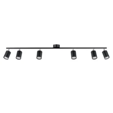 Plafon LEMMI 6L czarny