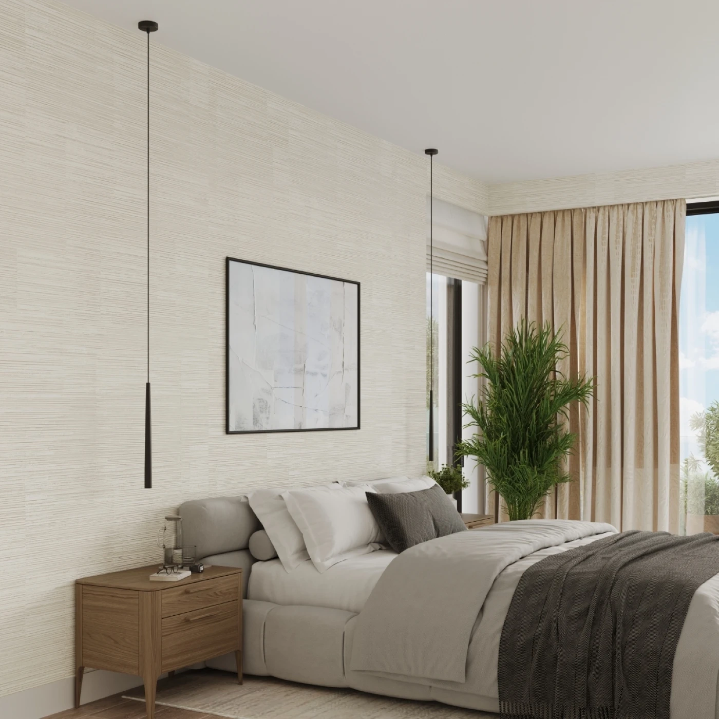 Lampa wisząca BLISS 3P czarna - obrazek 4