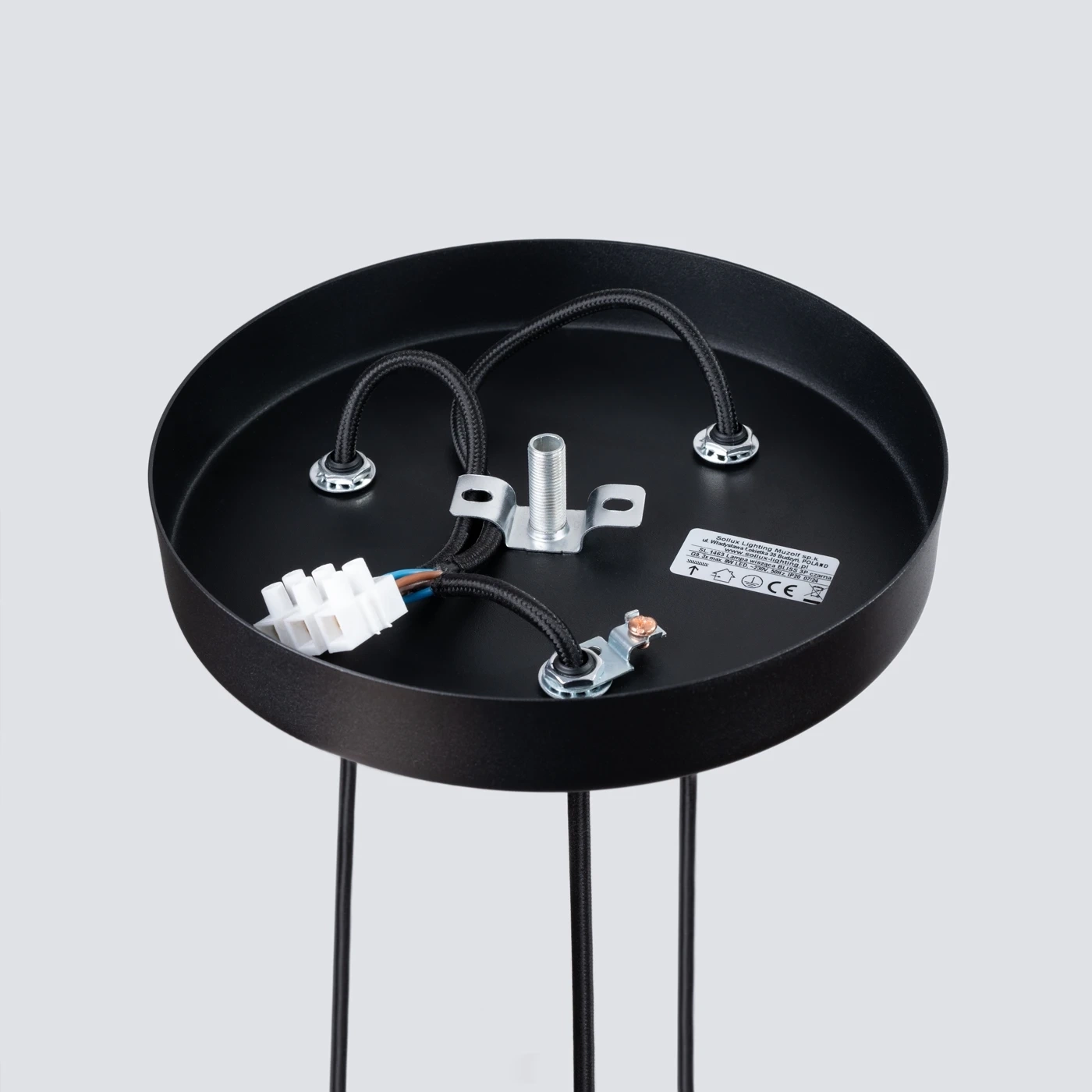 Lampa wisząca BLISS 3P czarna - obrazek 8
