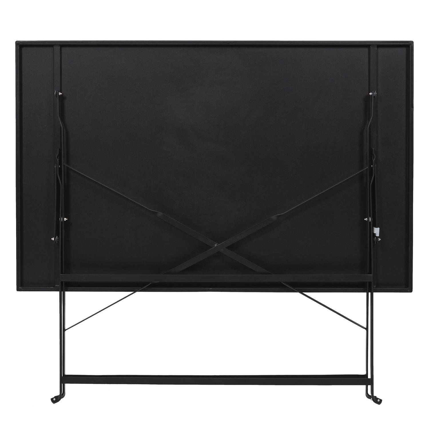 Stół składany Palermo czarny 70x110 cm - obrazek 5