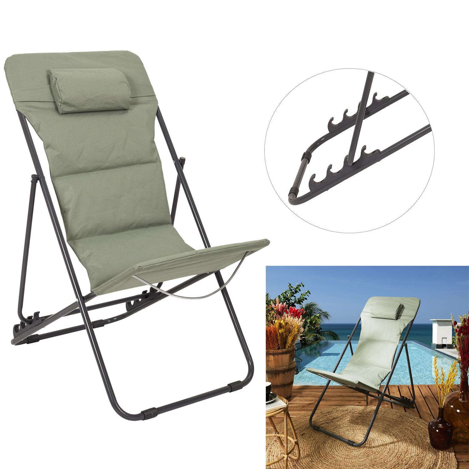 Leżak Grue khaki - obrazek 11