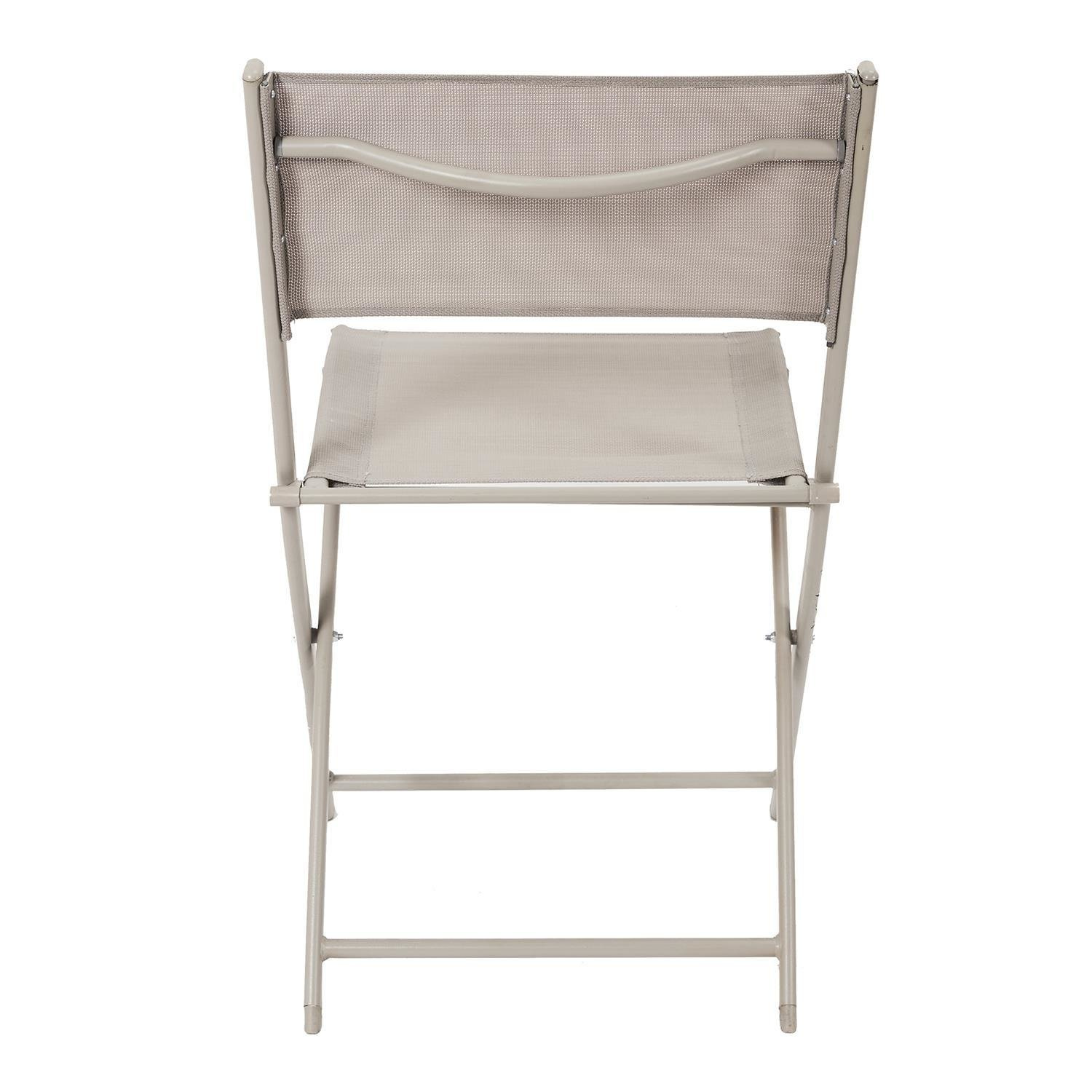 Krzesło Elba beżowe – składany mebel outdoor do ogrodu i tarasu - obrazek 5