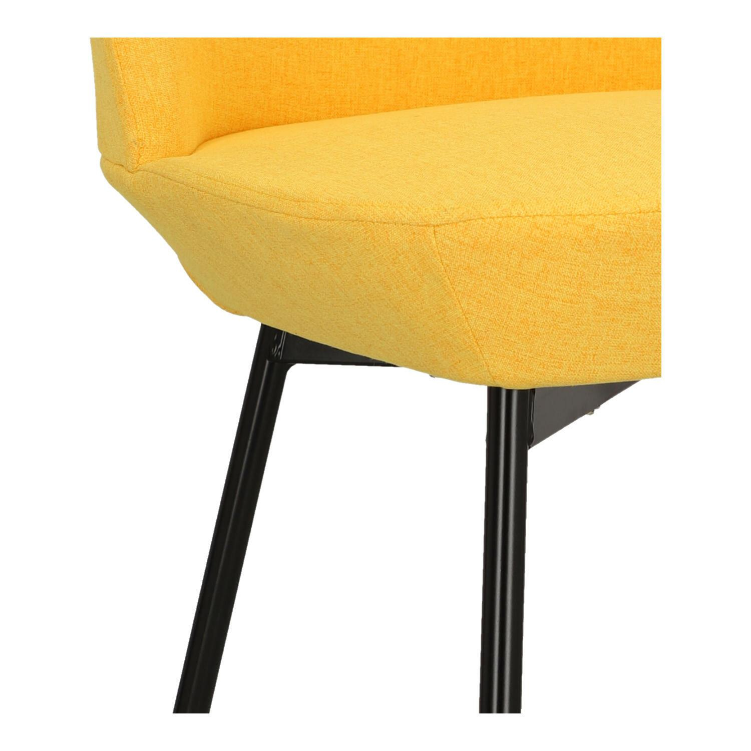 Krzesło Cloe żółte - obrazek 11