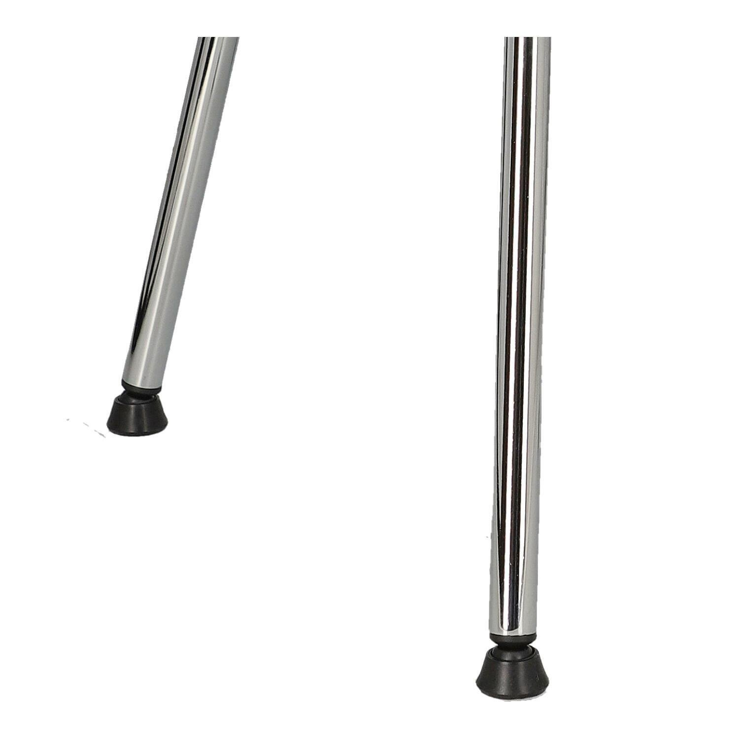 Krzesło Cloe szare ciemne/ chrom ( Rozmiar: uniwersalny ) - obrazek 11