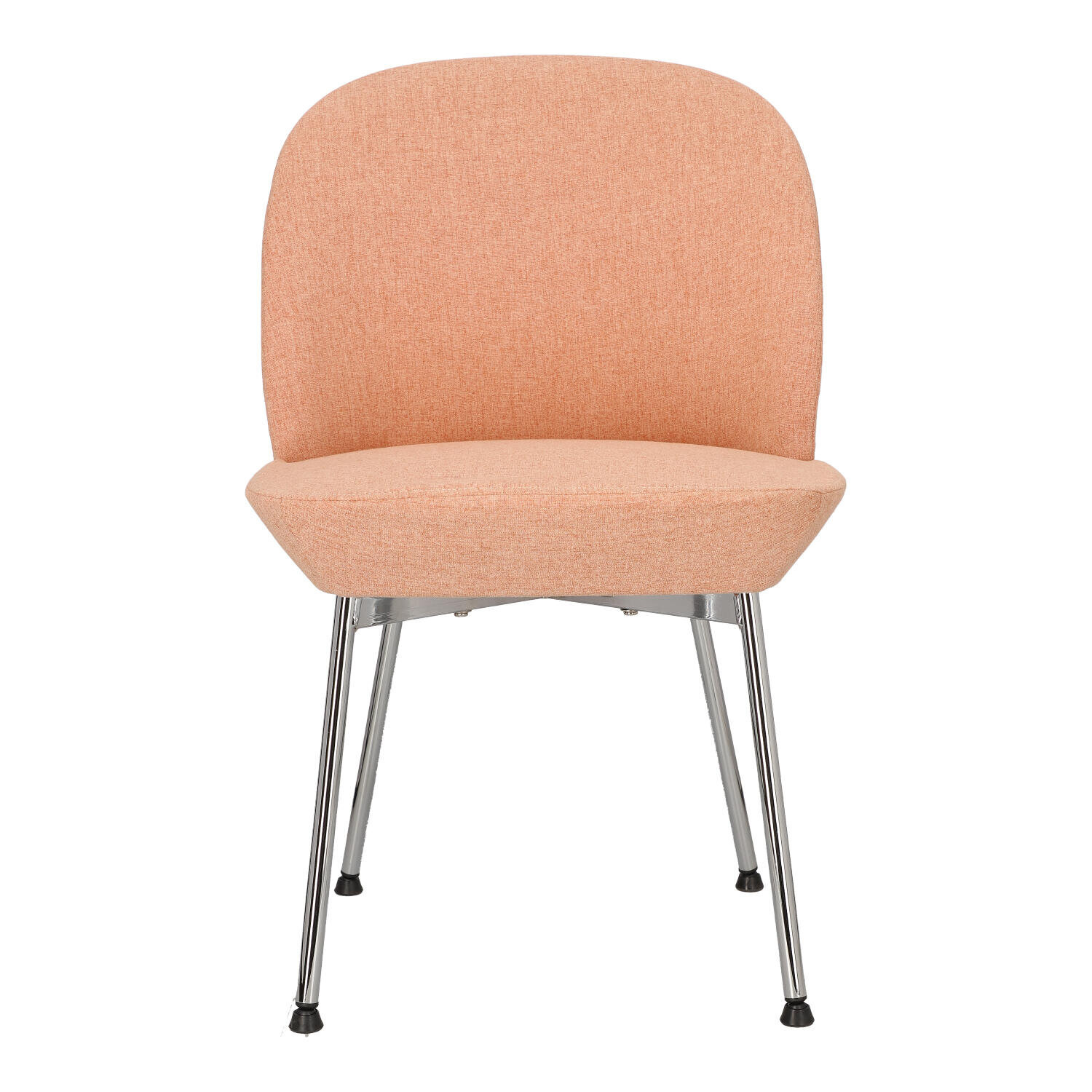 Krzesło Cloe różowe/ chrom - obrazek 3