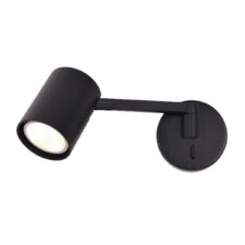 Kinkiet z wysięgnikiem Snow NEW czarny 1xGU10