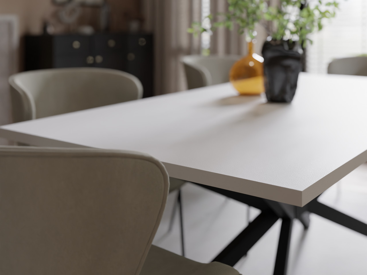 Stół 185x90 VIDSEL biały - obrazek 6