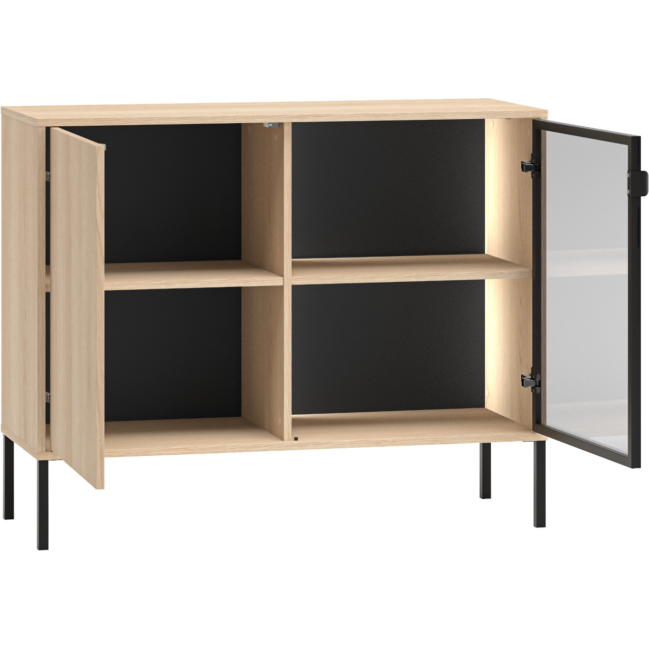 Komoda BURSA 03 dąb lindberg - obrazek 4