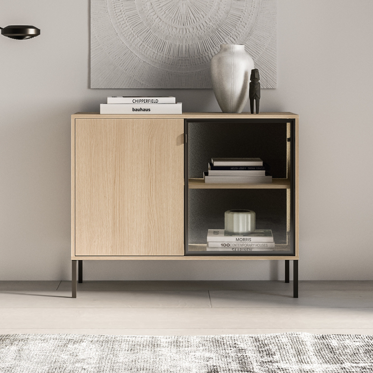 Komoda BURSA 03 dąb lindberg - obrazek 6